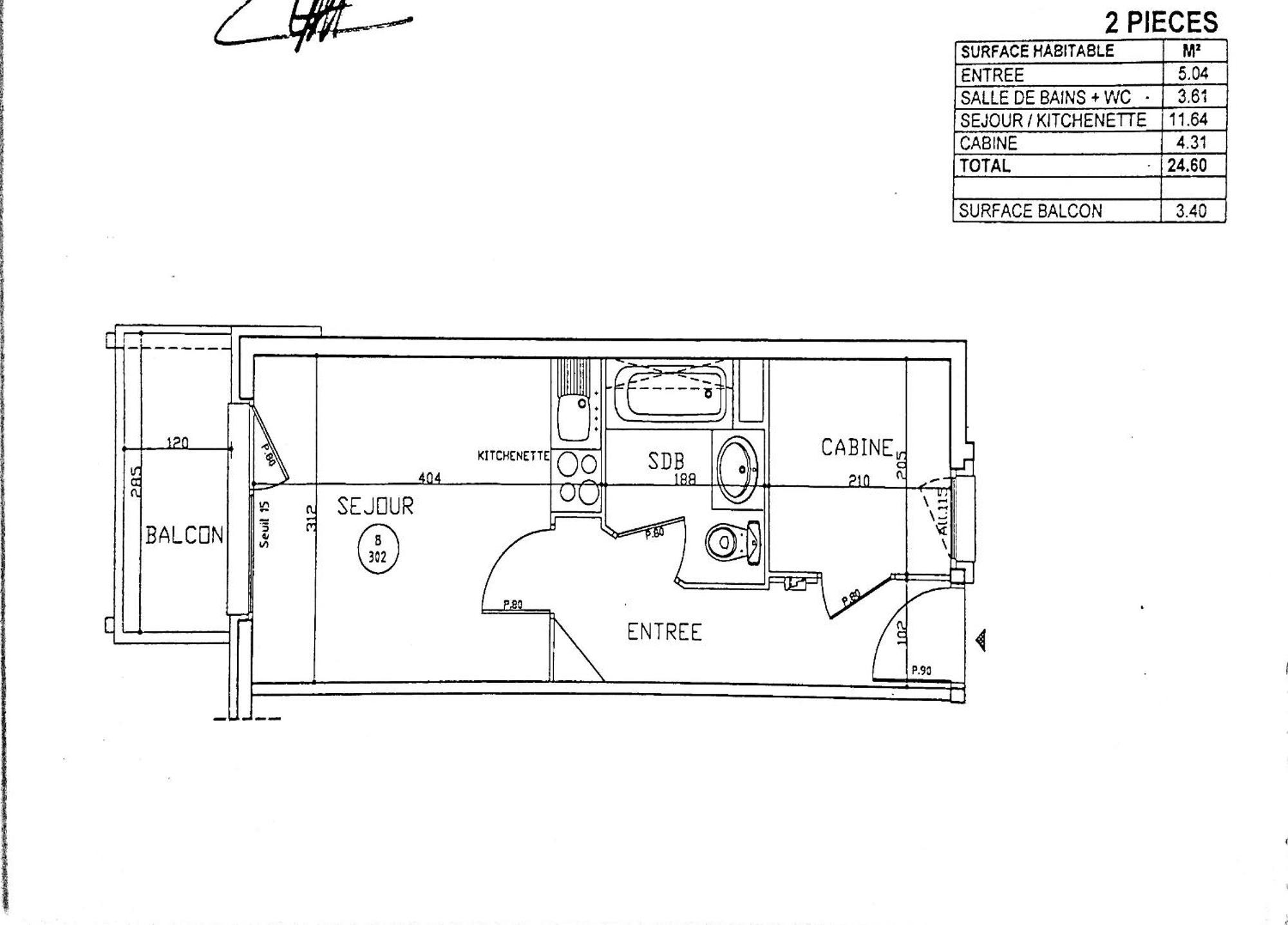 Residence Valmonts A, Les Menuires, Appartement 2 Pieces Сен-Мартен-де-Бельвиль Экстерьер фото